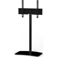 SONOROUS Contemporary PL2800-BLK 650 Mm TV Stand With Bracket - Black, Black