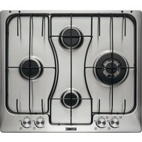 ZANUSSI ZGX65424XS Gas Hob - Stainless Steel, Stainless Steel