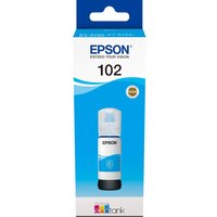 EPSON Ecotank 102 Cyan Ink Bottle, Cyan