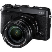 FUJIFILM X-E3 Mirrorless Camera With XF 18-55 Mm F/2.8-4 Lens - Black, Black