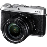 FUJIFILM X-E3 Mirrorless Camera With XF 18-55 Mm F/2.8-4 Lens - Silver, Silver