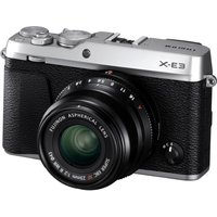 FUJIFILM X-E3 Mirrorless Camera With XF 23 Mm F/2 Lens - Silver, Silver