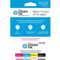 HP HP Instant Ink £50 Prepaid Card