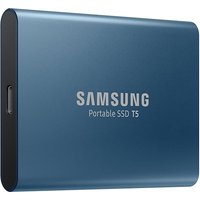 SAMSUNG T5 External SSD - 250 GB, Blue, Blue