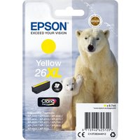 EPSON Polar Bear 26XL Yellow Ink Cartridge, Yellow