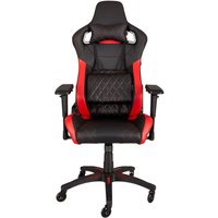 CORSAIR T1 Race Gaming Chair - Black & Red, Black