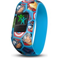 GARMIN Vivofit Jr 2 Kid's Activity Tracker - Marvel Avengers, Stretchy Band