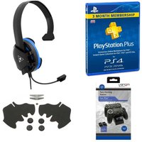 TURTLE BEACH Recon Chat Gaming Headset With Accessory Bundle