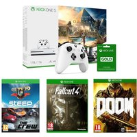 MICROSOFT Xbox One S, Games & Accessories Bundle