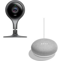 NEST Cam Smart Security Camera & Home Mini Bundle