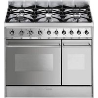 SMEG C92DX8 Dual Fuel Range Cooker - Stainless Steel, Stainless Steel