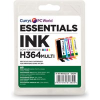 ESSENTIALS HP364 Cyan, Magenta, Yellow & Black HP Ink Cartridges - Multipack, Cyan