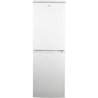LOGIK LFC50W12 Fridge Freezer - White, White