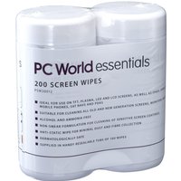 ESSENTIALS PSW20012 Screen Wipes - 2 Packs Of 100
