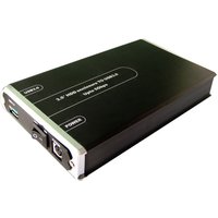 DYNAMODE USB-HD3.5S-3.0 3.5" USB HDD Enclosure - Black, Black