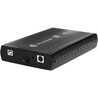DYNAMODE USB-HD3.5SI-BN 3.5" SATA/IDE USB 2.0 Enclosure - Black, Black
