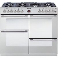 STOVES Sterling R1100DFT Dual Fuel Range Cooker - Stainless Steel, Stainless Steel