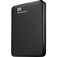 WD Elements Portable Hard Drive - 500 GB, Black, Black