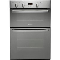 HOTPOINT DD53X Electric Double Oven - Stainless Steel, Stainless Steel