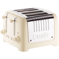 DUALIT DL4C 4-Slice Toaster - Cream, Cream