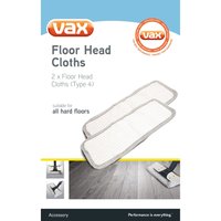 VAX Microfibre Floorhead Cloth Set