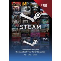 STEAM Steam Wallet Card - £50