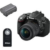 NIKON D5300 DSLR Camera With 18-55 Mm F/3.5-5.6 Zoom Lens, Black