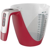 MORPHY RICHARDS 2-in-1 Jug Scale - Red, Red