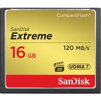 SANDISK Extreme Class CF Memory Card - 16 GB