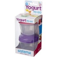SISTEMA 35 Ml Yoghurt To Go Pot - Twin Pack