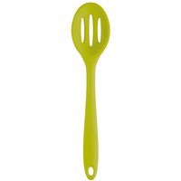 COLOURWORKS 27 Cm Slotted Spoon - Green, Green