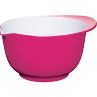 COLOURWORKS 22 Cm Mixing Bowl - Pink & White, Pink