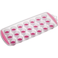 COLOURWORKS 21 Hole Ice Cube Tray - Pink, Pink