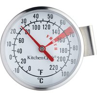 KITCHEN CRAFT Milk Frothing Thermometer - Stainless Steel, Stainless Steel