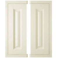 IT Kitchens Holywell Cream Style Classic Framed Corner Wall Door (W)625mm Set Of 2