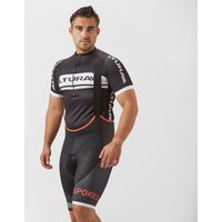 Spokesman Men's Team Cycling Shorts, Black