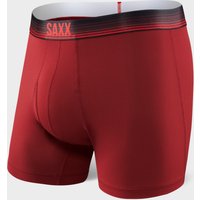 Saxx Men's Quest 2.0 Boxer Short, Red