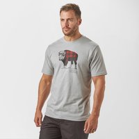 Columbia Men's 'Check The Buffalo' T-Shirt, Grey