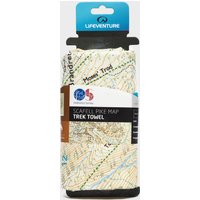 Lifeventure Giant Travel Towel (OS Scafell Pike Map Print)