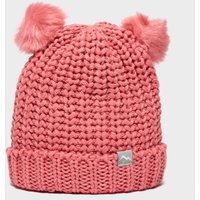 Peter Storm Girl's Double Pom Hat, Pink
