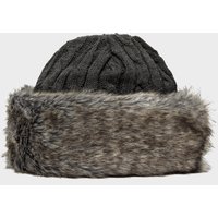 Peter Storm Camilla Fur Trimmed Hat, Black