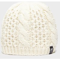 The North Face Women's Cable Minna Beanie, Cream