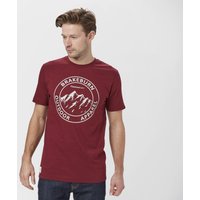 Brakeburn Men's Crest T-Shirt, Burgundy