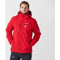 Salomon Men's Brilliant Ski Jacket, Red
