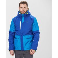 Salomon Men's Stormtrack Ski Jacket, Blue