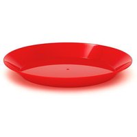 Gsi Plastic Plate, Red