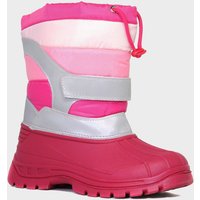 Alpine Girl's Duck Snow Boots, Pink
