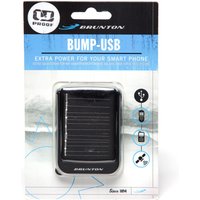 Brunton Bump Smartphone Solar/USB Charger, Black