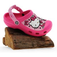 Crocs Girl's Creative Crocs Hello Kitty Candy Ribbons Clog, Pink