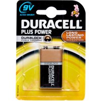 Duracell Plus Power MN1604 9V Battery, Assorted